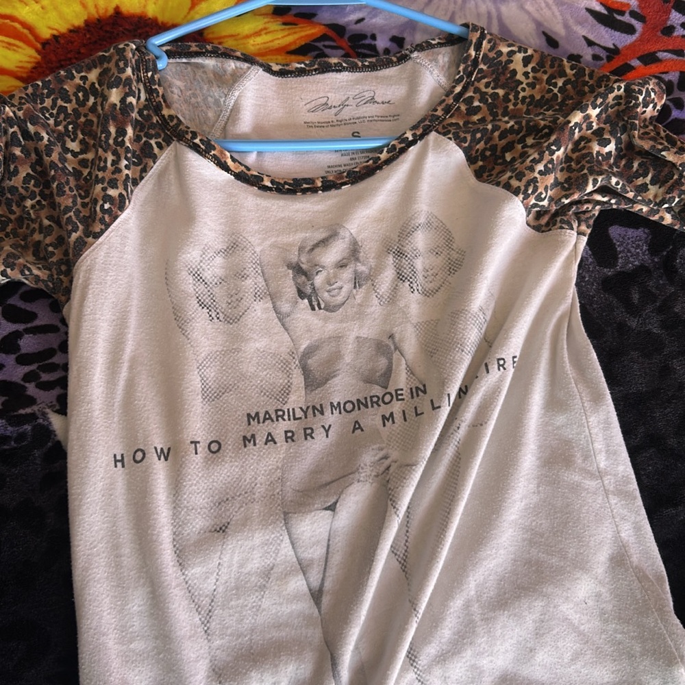 Betty Boop Leopard Print Graphic Tee